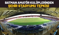 Batman Amatör Kulüplerinden Şehir Stadyumu Tepkisi