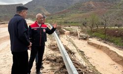 Siirt'te yoğun yağış sonrası tarımsal hasar tespit çalışmaları sürüyor