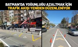 Batman’da Yoğunluğu Azaltmak İçin Trafik Akışı Yeniden Düzenleniyor