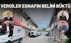 Vergiler Esnafın Belini Büktü
