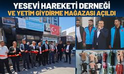 Yesevi Hareketi Derneği ve Yetim Giydirme Mağazası Açıldı