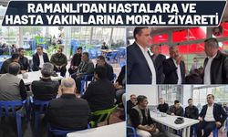 Ramanlı’dan Hastalara ve Hasta Yakınlarına Moral Ziyareti
