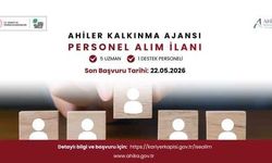 Ahiler Kalkınma Ajansı 6 Personel Alımı Yapacak: Başvurular 22 Mayıs’ta Sona Eriyor