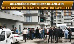 Asansörde Mahsur Kalanları Kurtarmak İsterken Hayatını Kaybetti