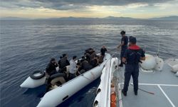 Aydın açıklarında 19 düzensiz göçmen kurtarıldı