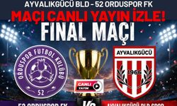 Ayvalıkgücü BLD - 52 Orduspor FK Maçı Canlı Yayın İzle!