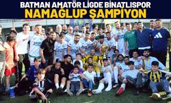 Batman Amatör Ligde Binatlıspor Namağlup Şampiyon