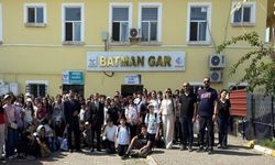 Batman Garı’nda Öğrencilere Demiryolu Emniyeti Eğitimi