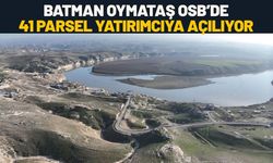 Batman Oymataş OSB’de 41 Parsel Yatırımcıya Açılıyor