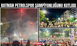 Batman Petrolspor Şampiyonluğunu Kutladı