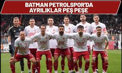 Batman Petrolspor'da Ayrılıklar Peş Peşe