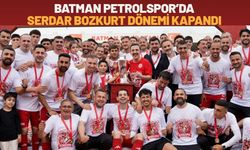 Batman Petrolspor’da Teknik Direktör Serdar Bozkurt Dönemi Kapandı