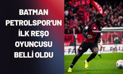 Batman Petrolspor'un İlk Reşo Oyuncusu Belli Oldu