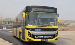 Batman’da Bayram Boyunca Ulaşım Ücretsiz: 95 Otobüs Çifte İkramla Seferde Olacak!