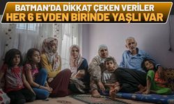 Batman’da Dikkat Çeken TÜİK Verileri: Her Altı Evden Birinde Yaşlı Var