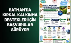Batman’da Kırsal Kalkınma Destekleri İçin Başvurular Sürüyor