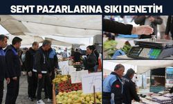 Batman’da Semt Pazarlarına Sıkı Denetim