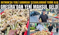Batman’da Yerli Sarımsak Tezgahlardaki Yerini Aldı: Gresira’dan Yeni Mahsul Geldi