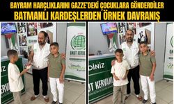 Bayram Harçlıklarını Gazze’deki Çocuklara Gönderdiler: Batmanlı Kardeşlerden Örnek Davranış