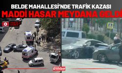 Belde Mahallesi’nde Trafik Kazası: Maddi Hasar Meydana Geldi