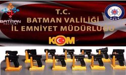 Bismil Yolunda 13 Tabanca Ele Geçirildi