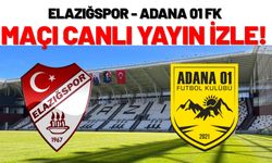 Elazığspor - Adana 01 FK Canlı Yayın İzle