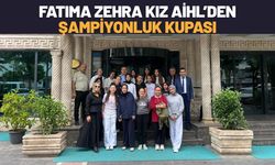 Fatıma Zehra Kız AİHL’den Şampiyonluk Kupası