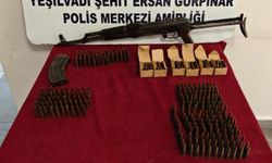 Gaziantep'te uzun namlulu silah ele geçirildi