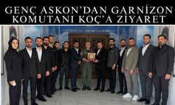 Genç ASKON’dan Garnizon Komutanı Koç’a Ziyaret