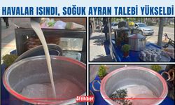 Havalar Isındı, Soğuk Ayran Talebi Yükseldi
