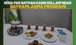 HÜDA PAR Batman Kadın Kolları’ndan Bayramlaşma Programı