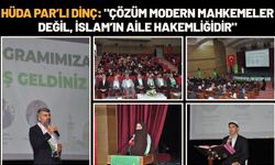 Milletvekili Faruk Dinç: "Çözüm modern mahkemeler değil, İslam’ın aile hakemliğidir"
