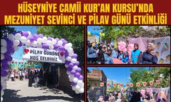 Hüseyniye Camii Kur’an Kursu’nda Mezuniyet Sevinci ve Pilav Günü Etkinliği