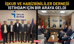 İŞKUR ve Habizbinililer Derneği İstihdam İçin Bir Araya Geldi