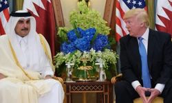 Katar Emiri Al Sani ABD Başkanı Trump ile görüştü