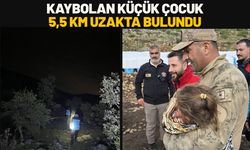 Kaybolan Küçük Çocuk 5,5 Km Uzakta Bulundu