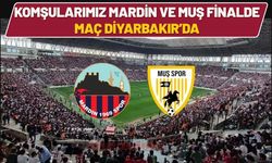 Komşularımız Mardin ve Muş Finalde! Maç Diyarbakır’da