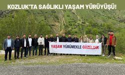 Kozluk’ta Sağlıklı Yaşam Yürüyüşü! Sağlık Çalışanları Doğayla Buluştu