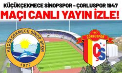 Küçükçekmece Sinopspor - Çorluspor 1947 Maçını Canlı İzle