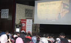 Mardin'de Gazze temalı şiir dinletisi ve konuşmalar gerçekleştirildi