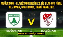 Muğlaspor - Elazığspor! Nesine 2. Lig Play-Off Finali Ne Zaman, Saat Kaçta, Hangi Kanalda?