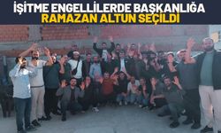 İşitme Engellilerde Başkanlığa Ramazan Altun Seçildi