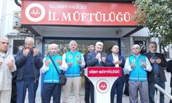 Siirt'ten kutsal topraklara ilk kafile uğurlandı