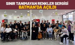 Sınır Tanımayan Renkler Sergisi Batman’da Açıldı