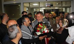 Sumud Filosu aktivistlerinden Ramazan Tekdemir Diyarbakır'a ulaştı