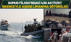 Sumud Filosu’ndaki 430 Aktivist İşkenceyle Aşdod Limanı'na Götürüldü