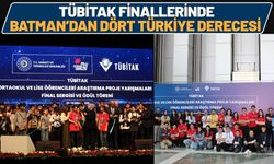 TÜBİTAK Finallerinde Batman’dan Dört Türkiye Derecesi