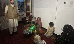 Uluslararası yardım kuruluşları Afganistanlı yetimleri bayram gününde de yalnız bırakmadı