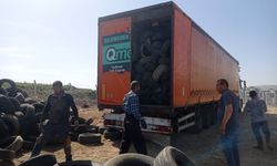 470 Bin 720 Kilogram Atık Lastik Geri Dönüşüme Kazandırıldı