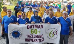 Batman 60+ Tazelenme Üniversitesi Olimpiyatlarda Mücadele Etti